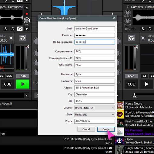 Karaoke Subscription Starting A 7Day Free Trial Of Party Tyme