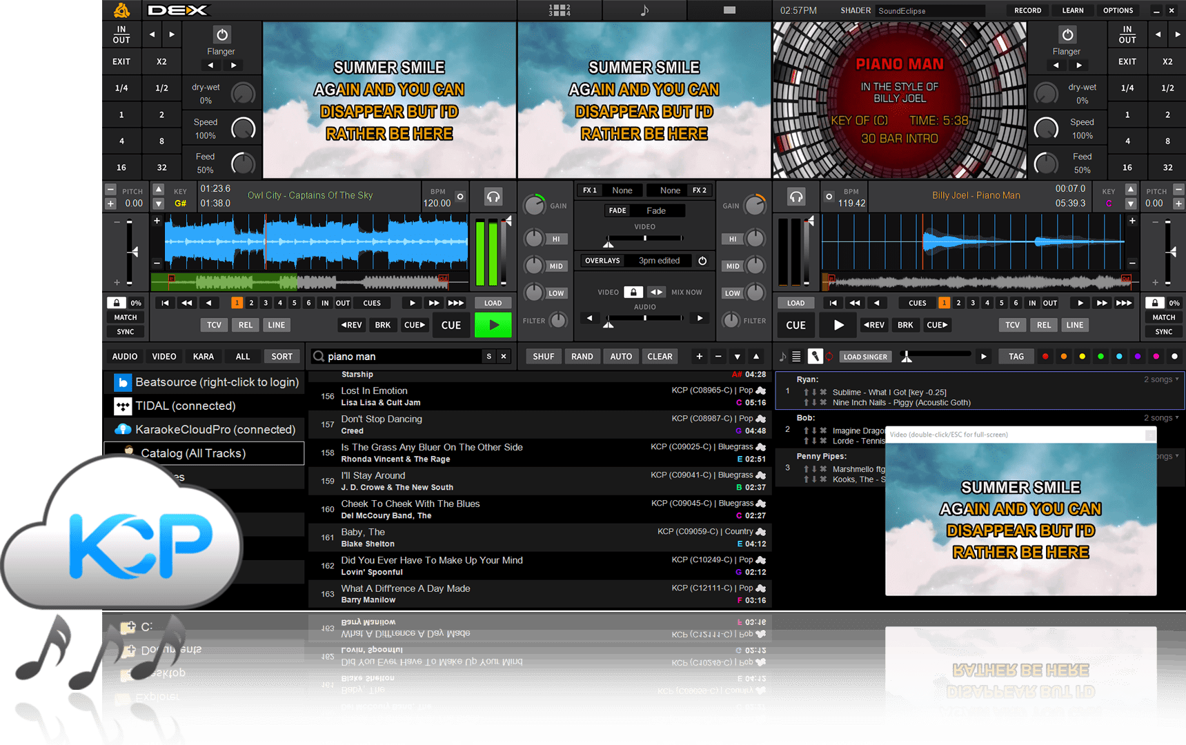 Karaoke Cloud Pro Now Available in DEX 3 and LYRX PCDJ