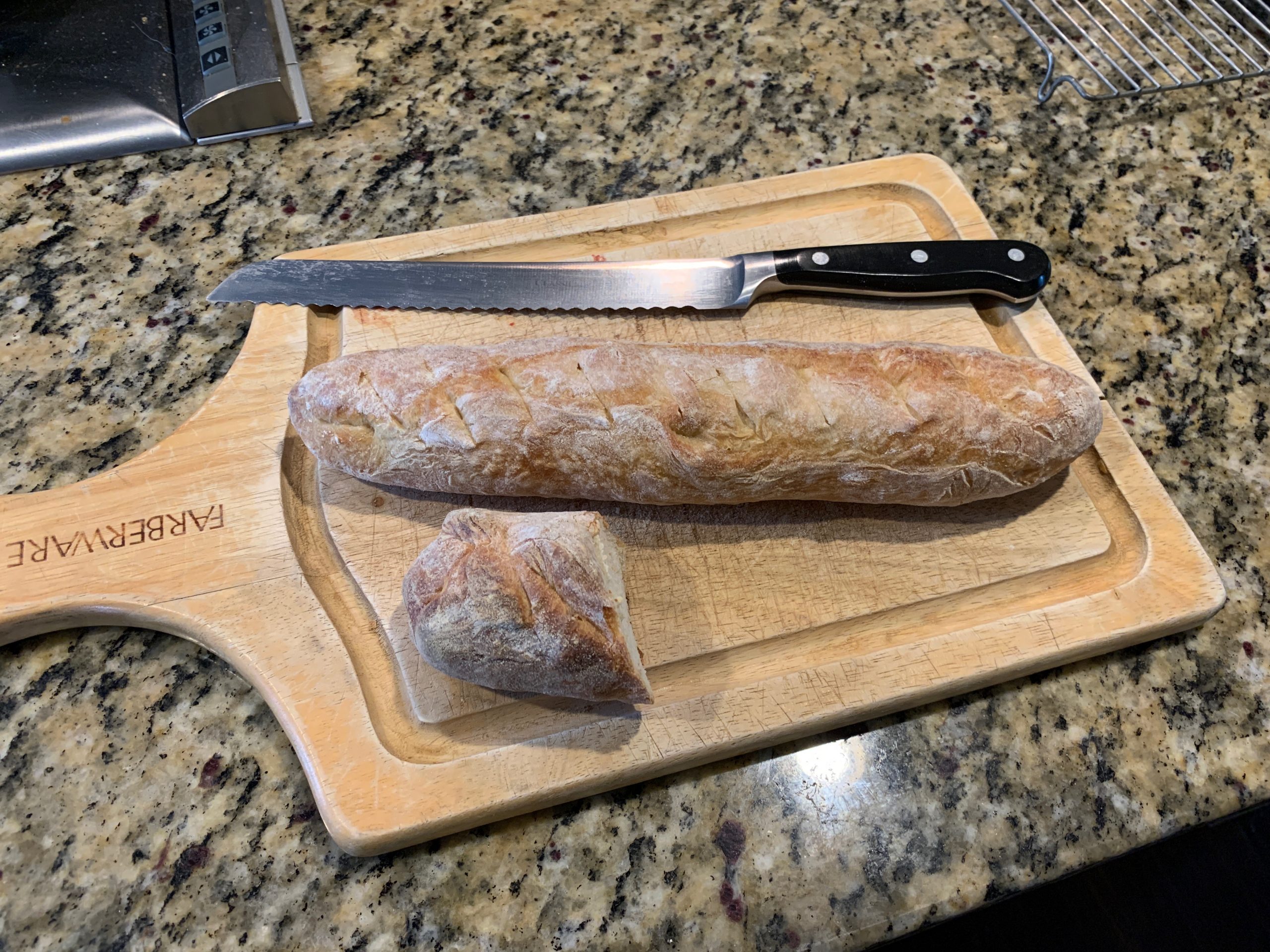First French bread from scratch Photos from Chris Hardie