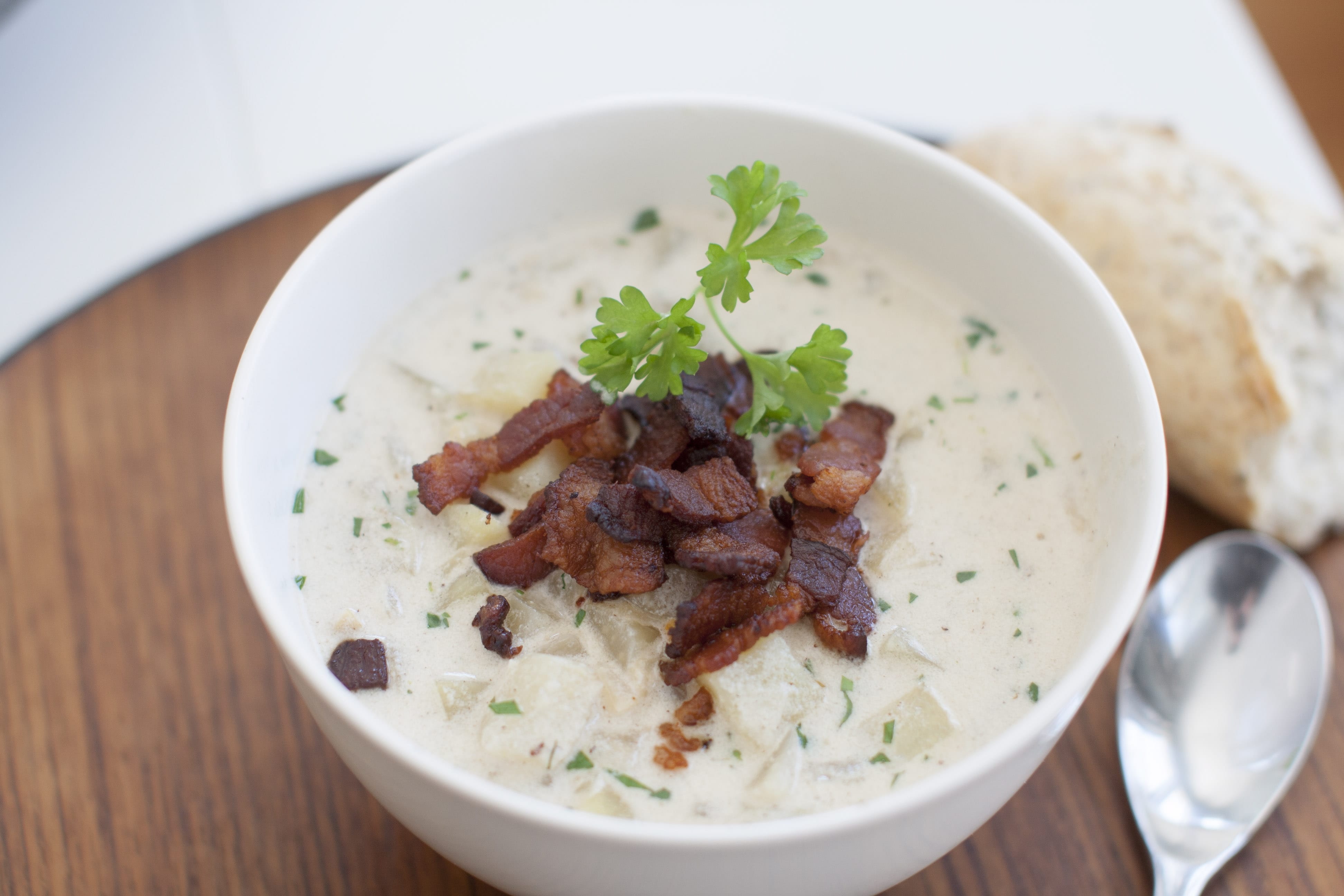 Fennel and tarragon blend in a rich, balanced clam chowder The Columbian