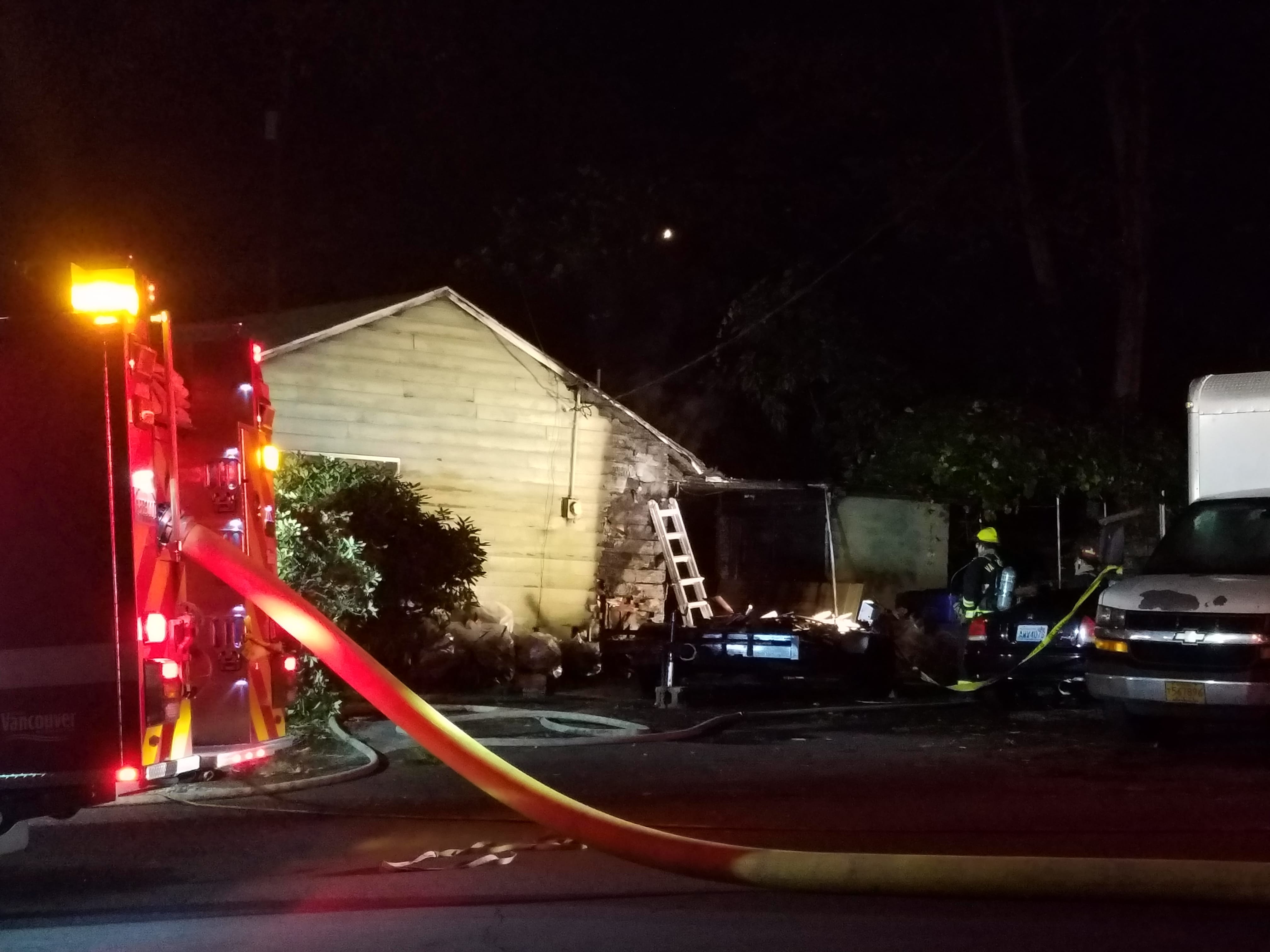 Maplewood house heavily damaged by fire The Columbian
