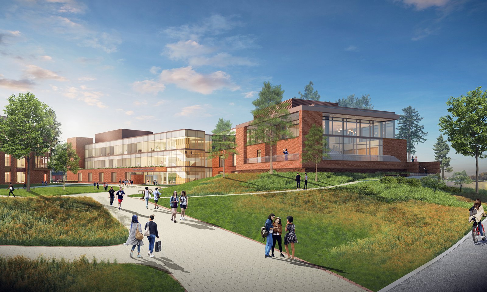 New South Quad and School of Business, Quinnipiac University Pei Cobb