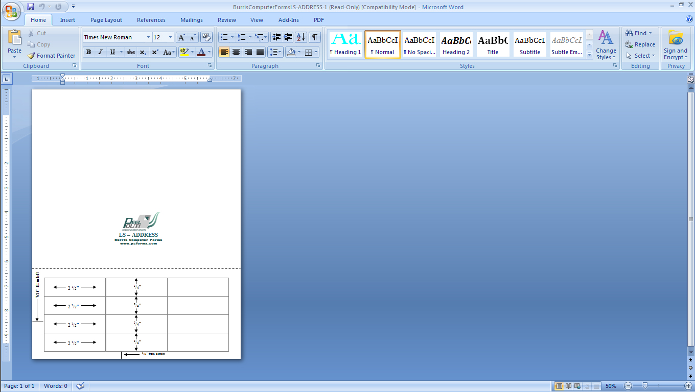 How To Print Your Own Address Labels with a Letter Burris Computer Forms