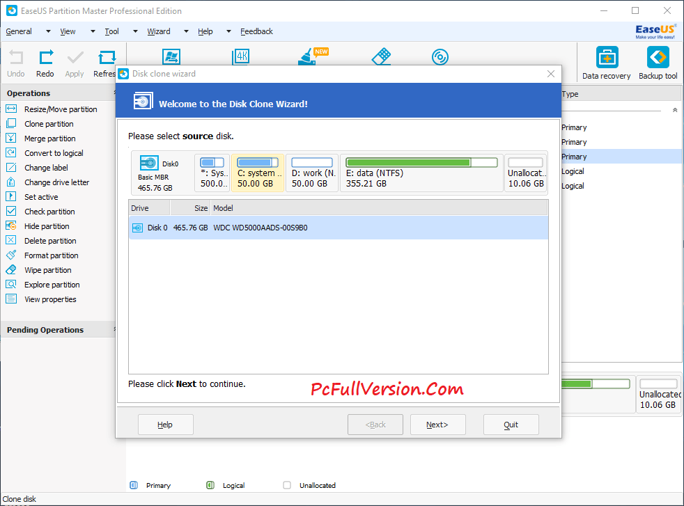 EaseUS Partition Master v18.2.0 Crack + License Key Download