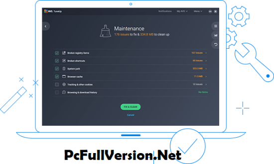AVG PC TuneUp 2022 Serial Key