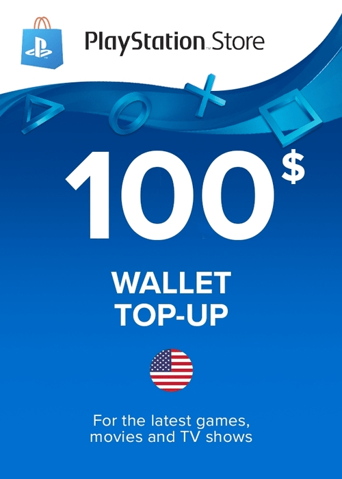 PlayStation Network Card 100 USD PSN Key Pcgameskey