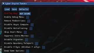【Cyberpunk 2077】Mod「SimpleMenu – An In-Game UI including Hotkeys」の使用方法