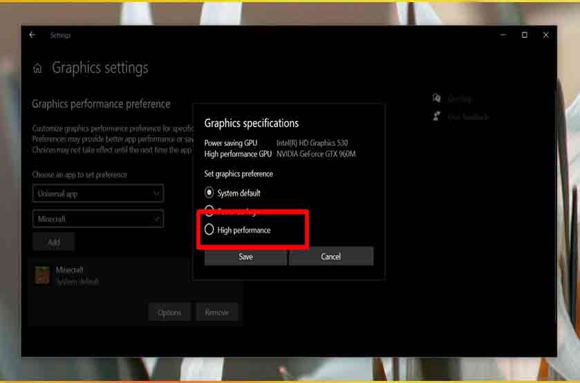How To Force Minecraft To Use GPU The Easy Steps for 2021