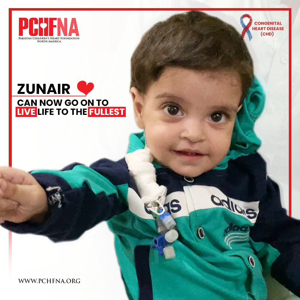 1YearOld Zunair’s Success Story PCHFNA