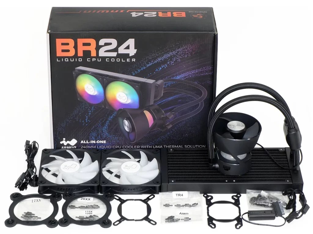 InWin BR24 ClosedLoop CPU Cooler Review