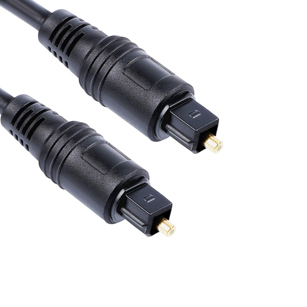 Optical Audio Cable, Optic Fiber Toslink, 1m PC Kuwait Ultimate IT