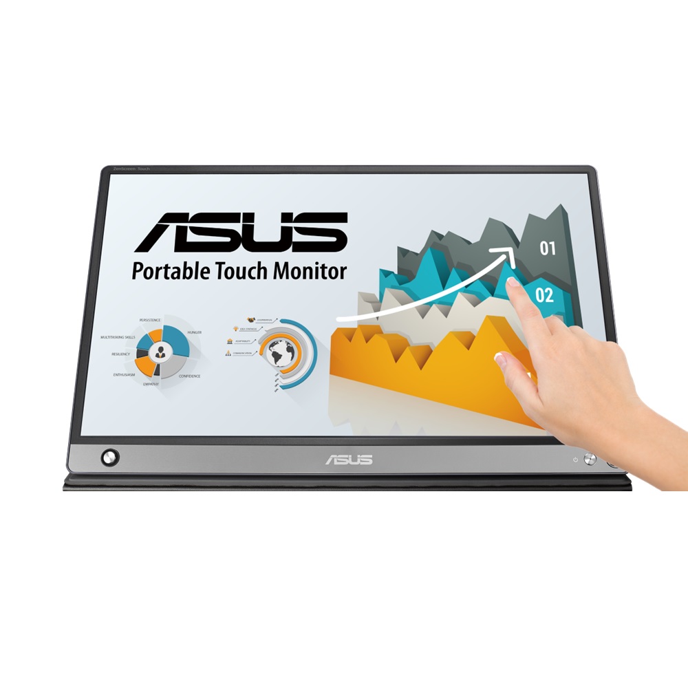 ASUS ZenScreen Touch MB16AMT USB Portable Monitor IPS FHD Battery Type