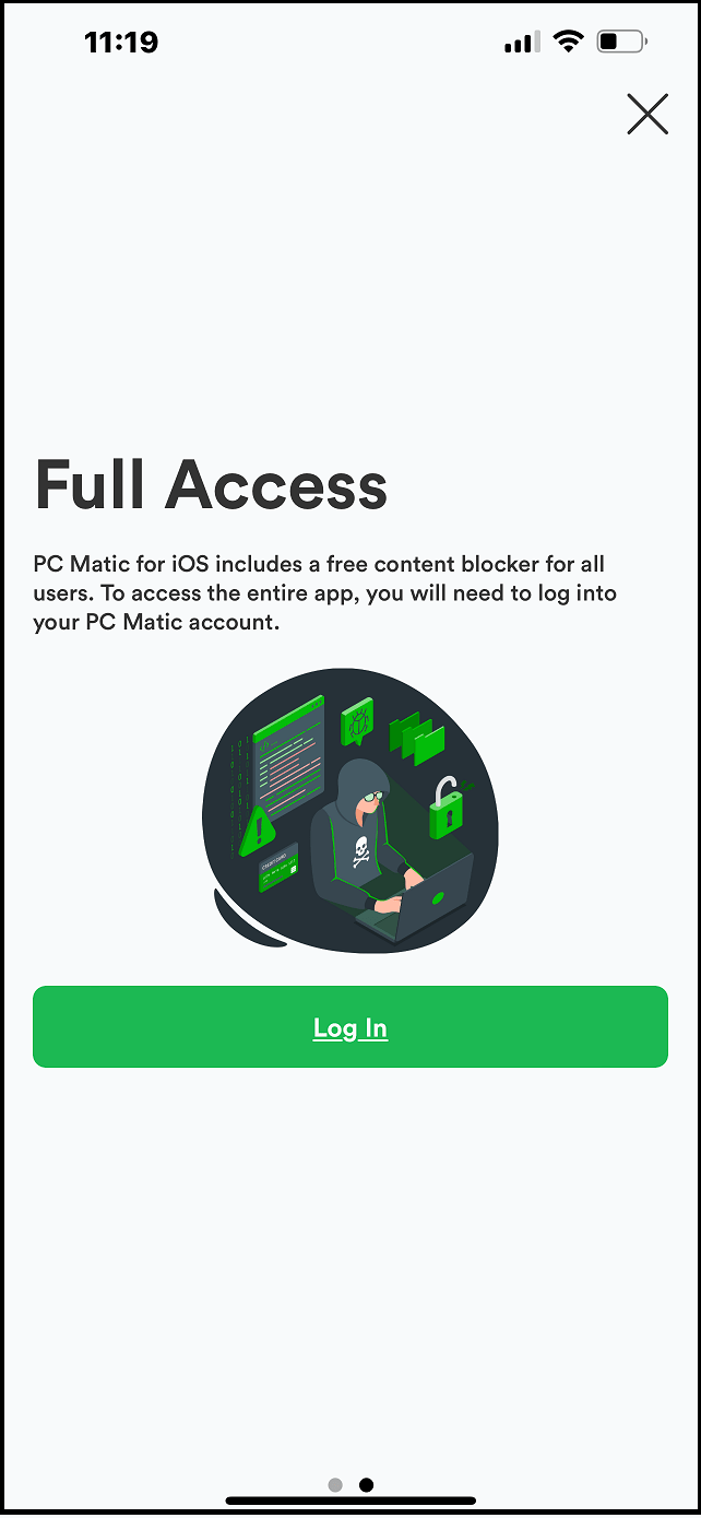 iOS スマホへのインストール方法 / PC Matic