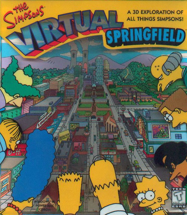 The Simpsons Virtual Springfield Macintosh IGN