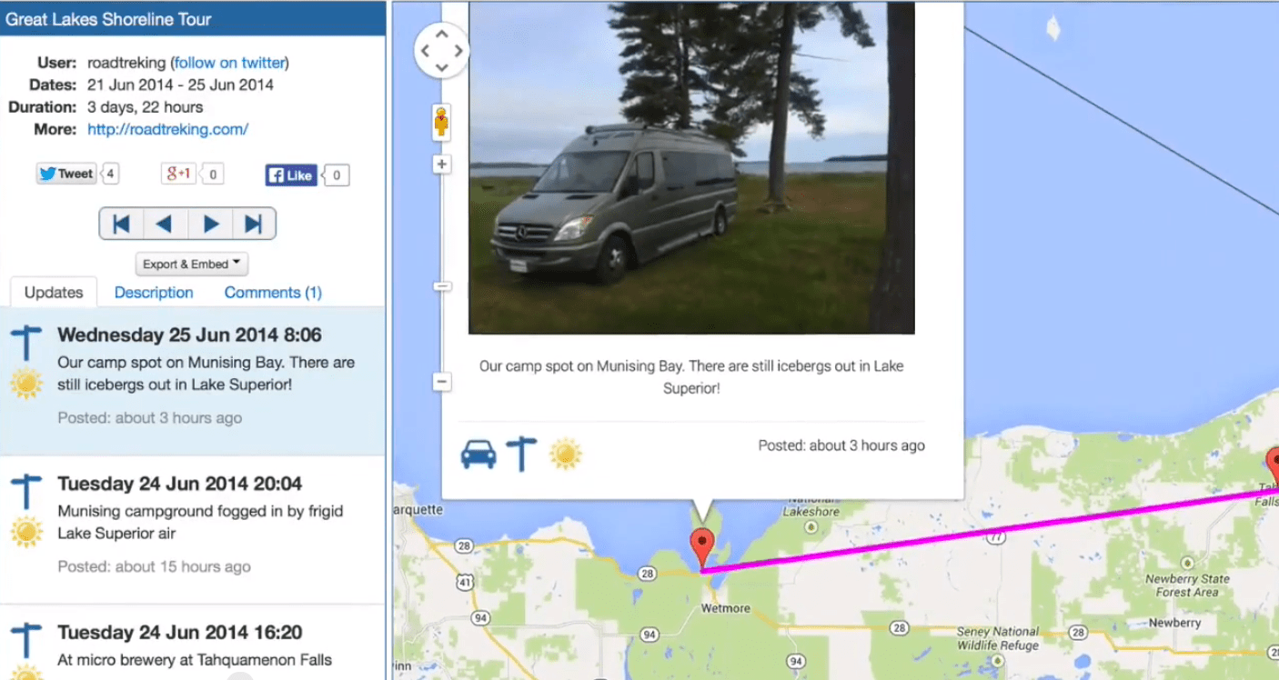 Using Apps To Track And Share Your RV Travel RV Lifestyle