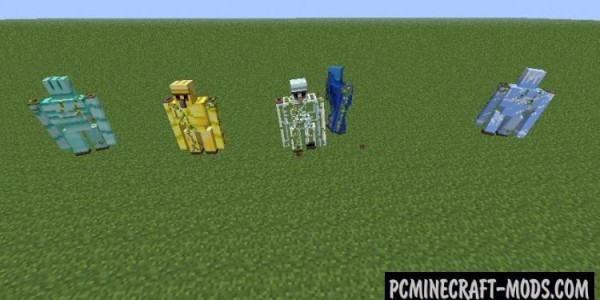 Golem World Mobs Mod For Minecraft 1.7.2, 1.6.4, 1.6.2 PC Java Mods