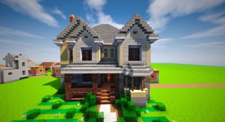 Suburban House Map For Minecraft 1.18.2, 1.17.1 | Pc Java Mods