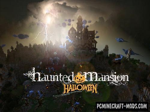 Haunted Mansion Halloween Map For Minecraft 1.18.2, 1.17.1 | Pc Java Mods