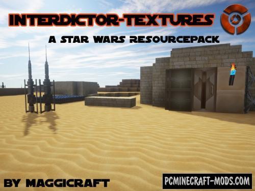 Star Wars Interdictor Resource Pack For Minecraft 1.8.9, 1.8 PC Java Mods