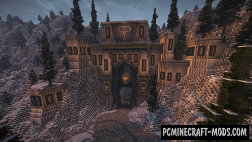 Dwarf build Map For Minecraft 1.16.2, 1.15.2 PC Java Mods