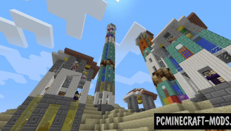 Lucky Block Spiral Mod For Minecraft 1.8 PC Java Mods