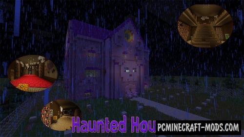Haunted House - Finding Map For Minecraft 1.18.2, 1.17.1 | Pc Java Mods