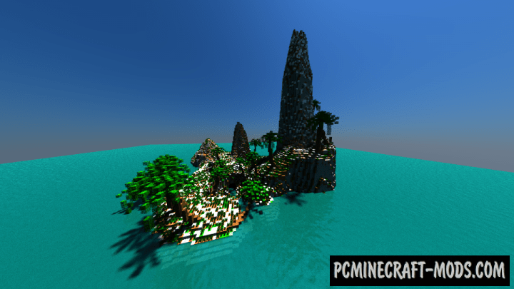 Pirate Island Map For Minecraft 1.16, 1.15.2 PC Java Mods