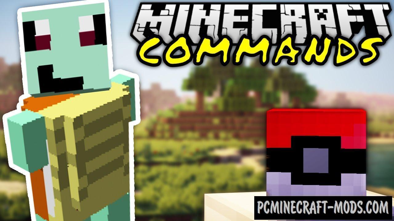 Pokemon Command Block For Minecraft 1.9.4 PC Java Mods
