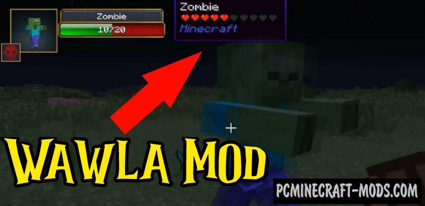 Wawla HUD Mod For Minecraft 1.12.2 PC Java Mods