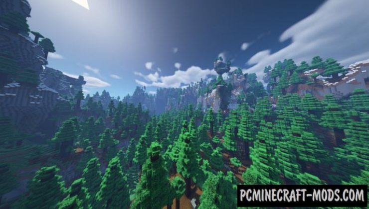 Default Amplified Biomes Mod For Minecraft 1.15.2, 1.14.4 PC Java Mods
