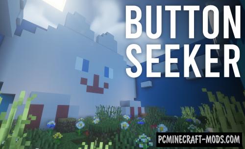 Button Seeker Finding, Minigame Map Minecraft 1.18.1, 1