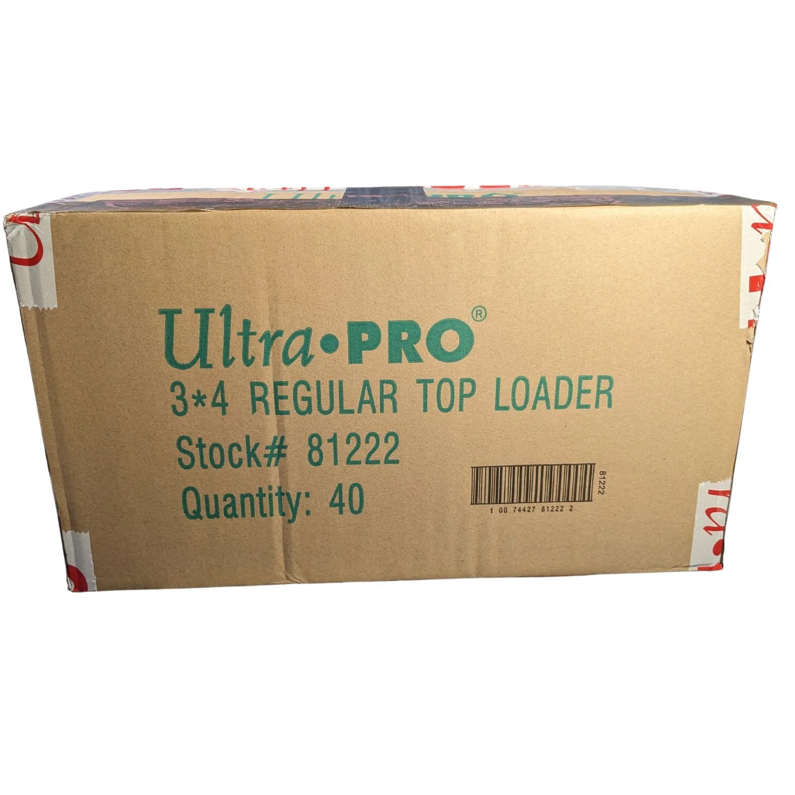 35pt Ultra Pro Regular Toploaders Sealed Case of 40 Packs (1000 Toploa