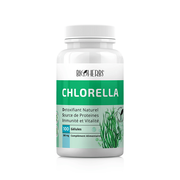 BIOHERBS Chlorella ,100 gélules P Comme Para