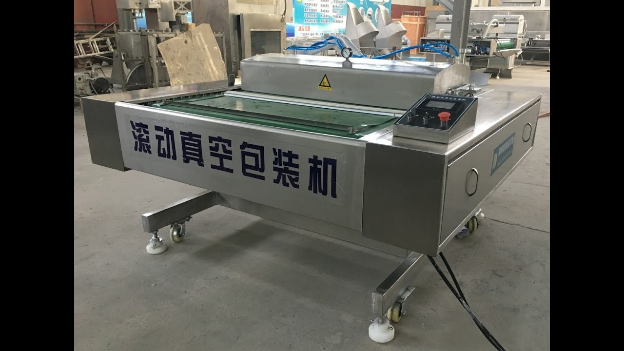 Automatic Vacuum Packing Machine for Continuous Rolling Packaging