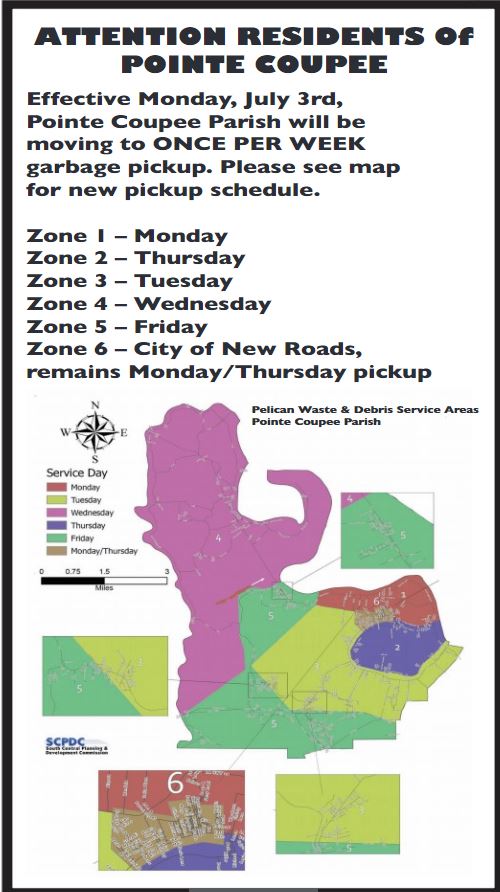 Contact Us Pointe Coupée Parish Government