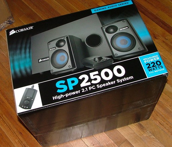 Corsair SP2500 2.1 Speaker Review - Corsair enters another market - PC