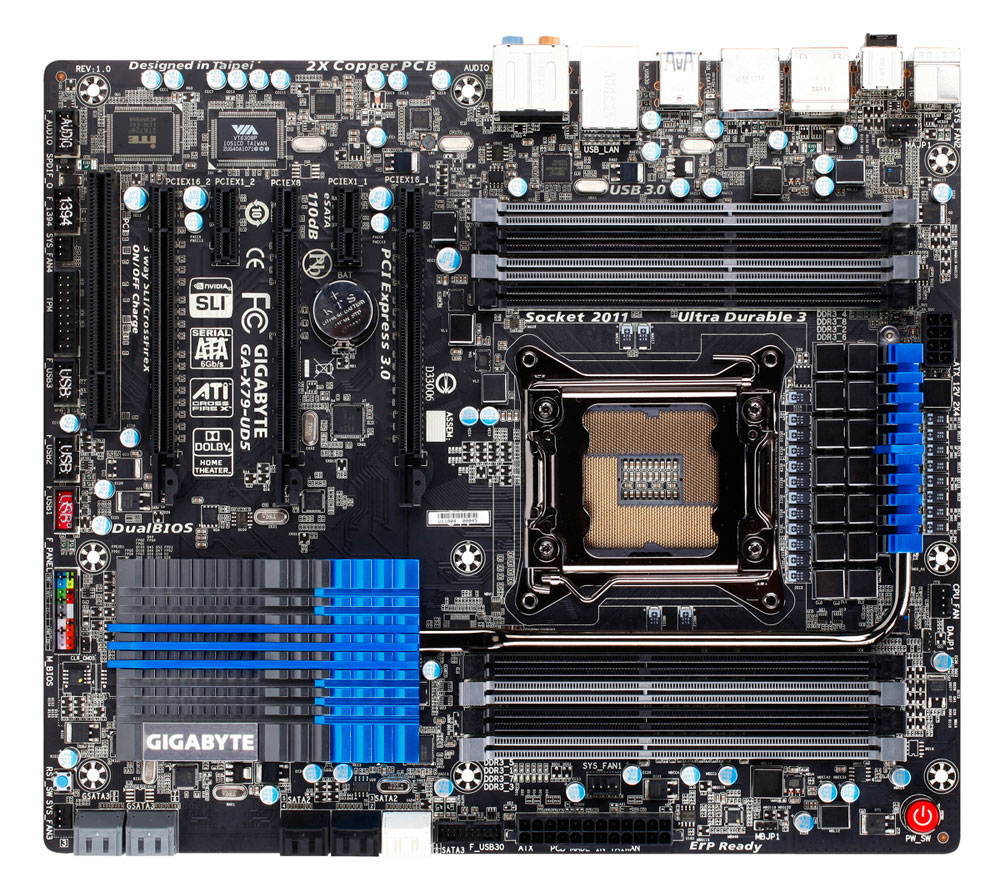 Gigabyte GAX79UD5 LGA 2011 EATX Motherboard Review PC Perspective