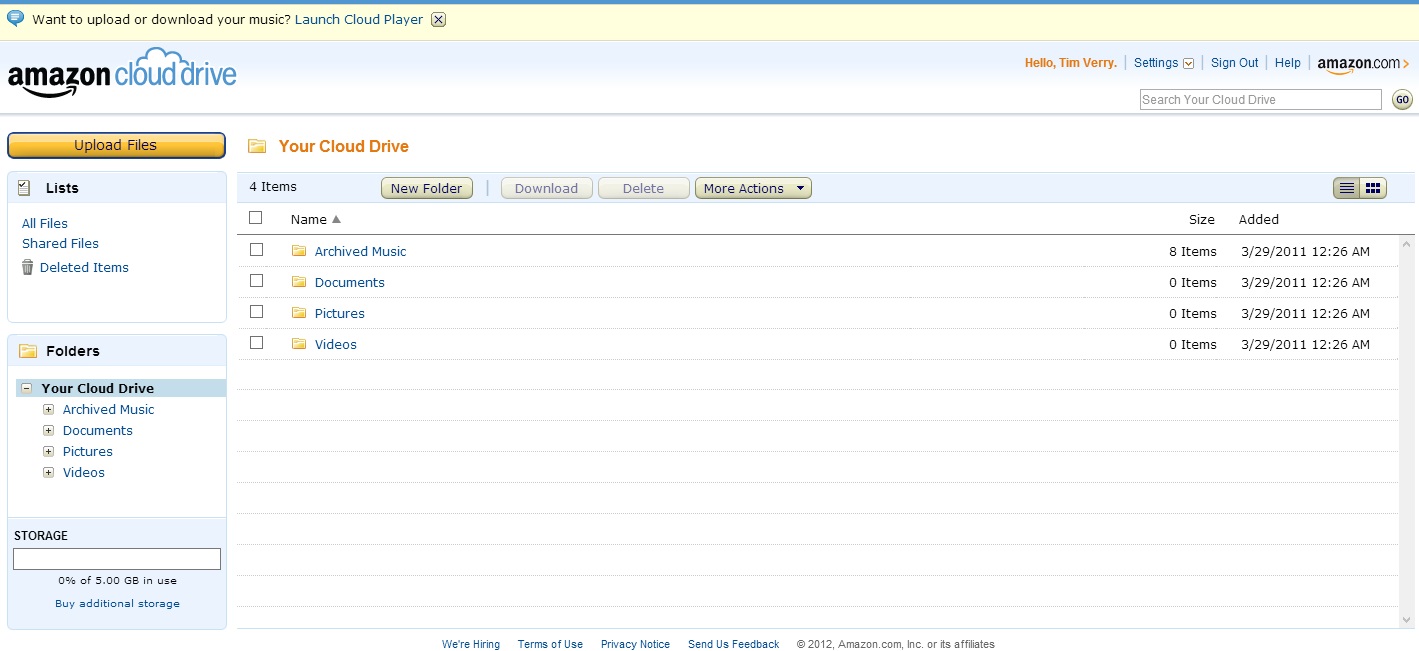 Amazon Adds New Apps With File Sync Feature To Cloud Drive PC Perspective