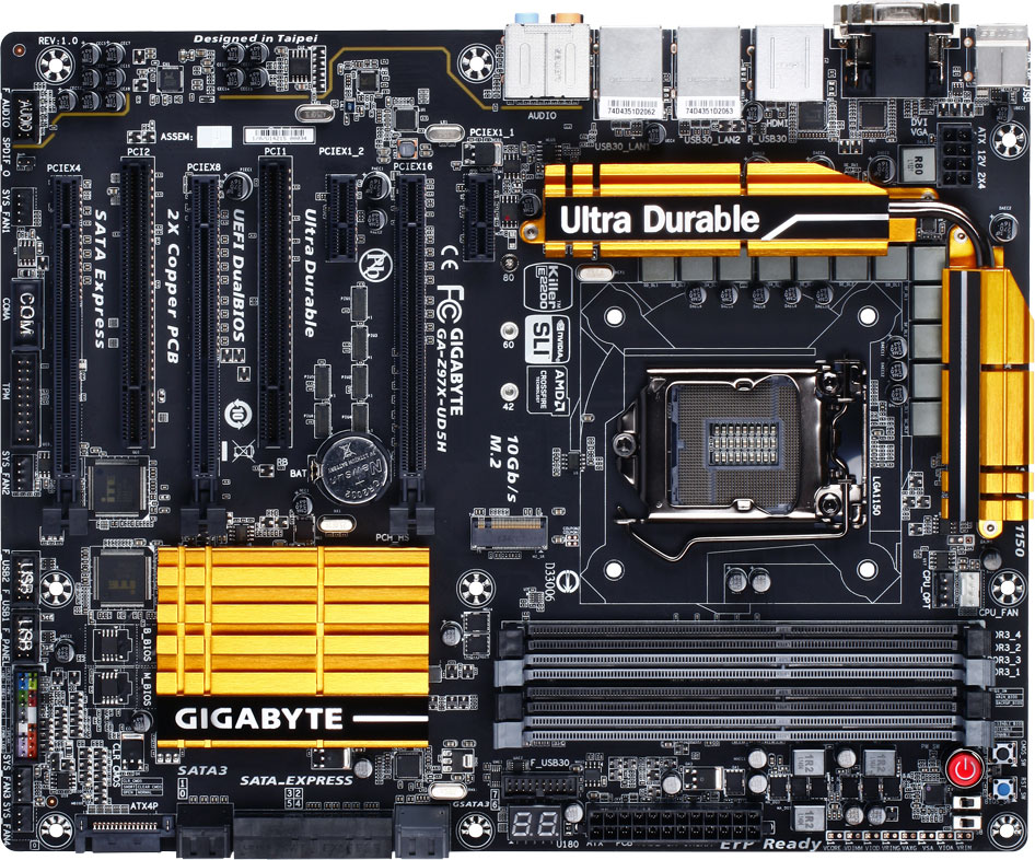 GIGABYTE Z97XUD5H Motherboard Review PC Perspective