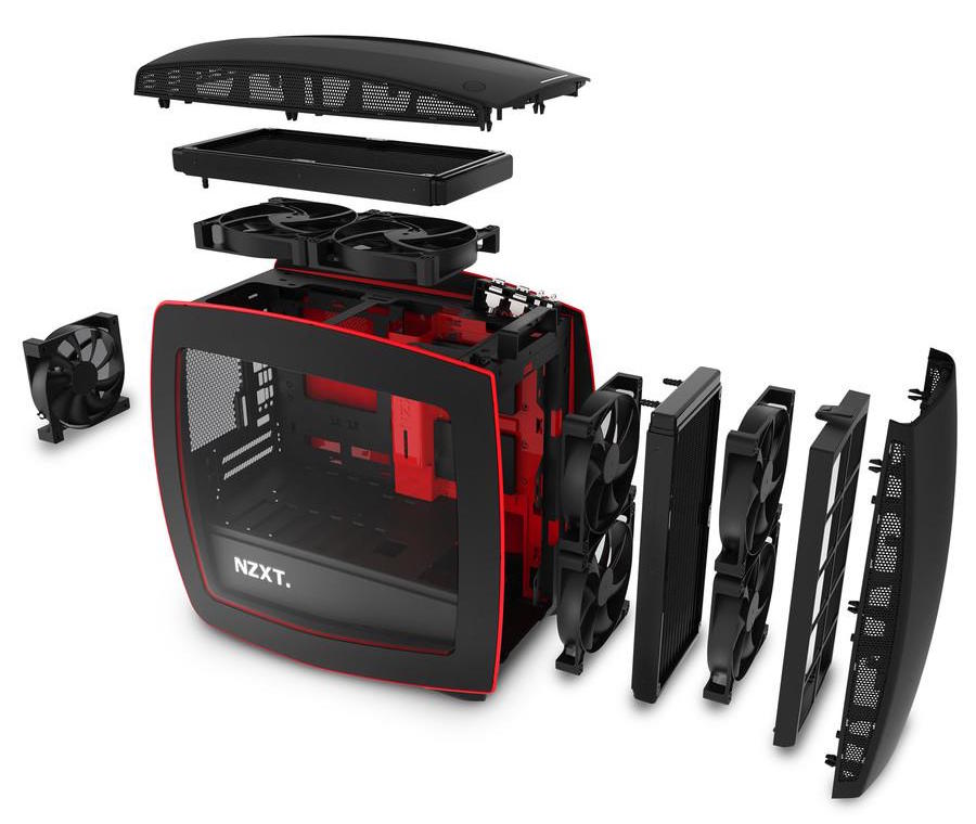 NZXT Manta MiniITX Enclosure Review MaxiMini PC Perspective