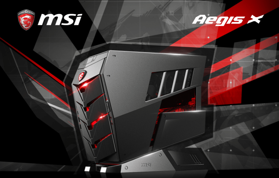 MSI AEGIS, the World's Fiercest Mobile Gaming Barebone PC Series PC