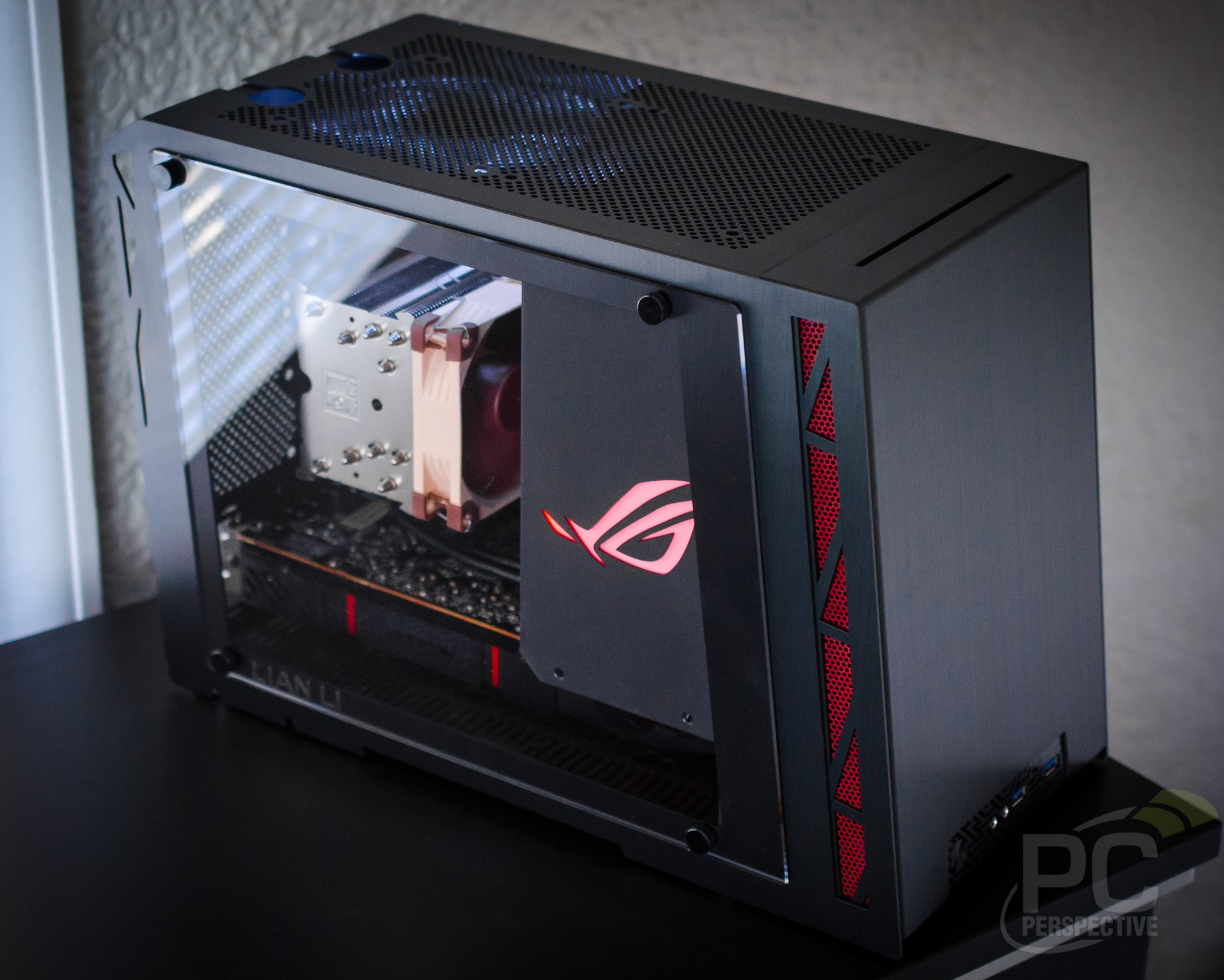 Lian Li PCQ17 WX MiniITX Aluminum Enclosure Review PC Perspective