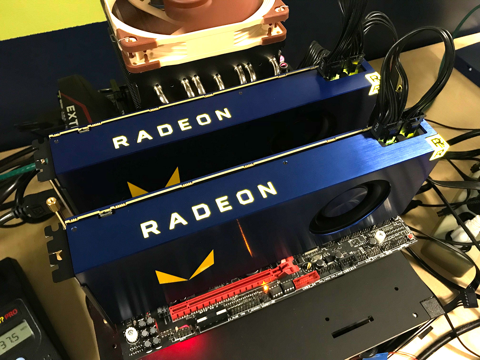 AMD Radeon Vega Frontier Edition CrossFire Testing PC