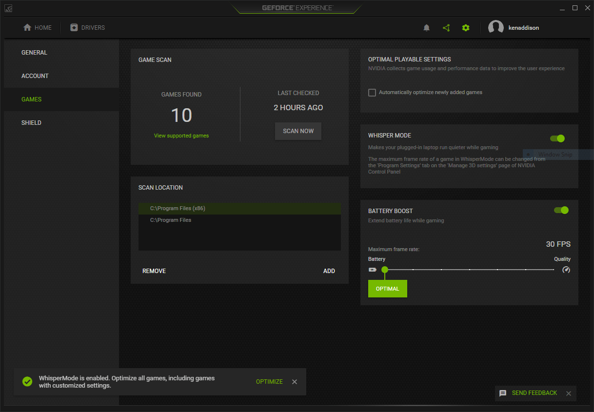 NVIDIA WhisperMode Tested - Quieter Gaming for Notebooks - PC Perspective