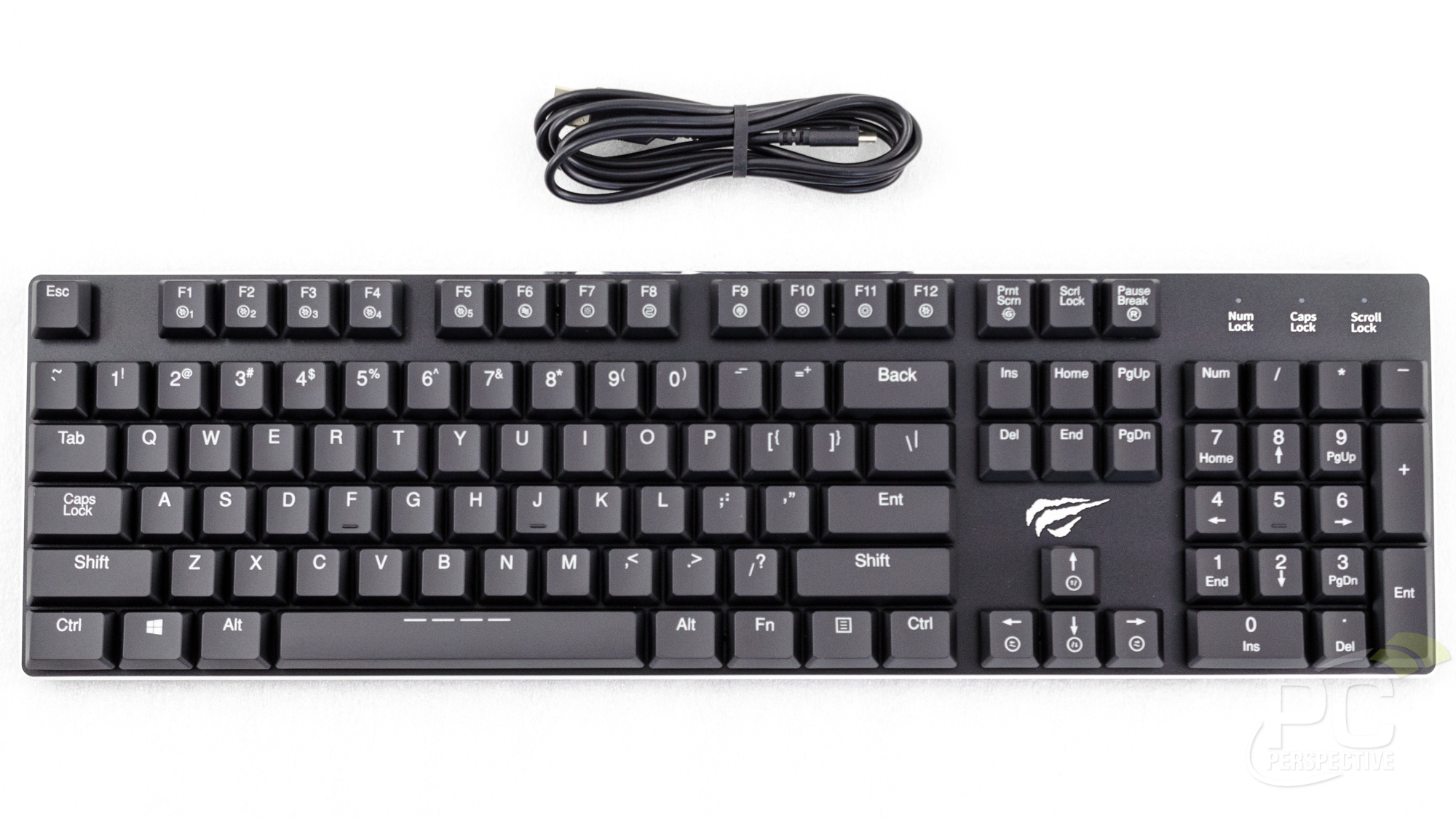 HAVIT HVKB395L UltraThin RGB Mechanical Keyboard Review PC Perspective