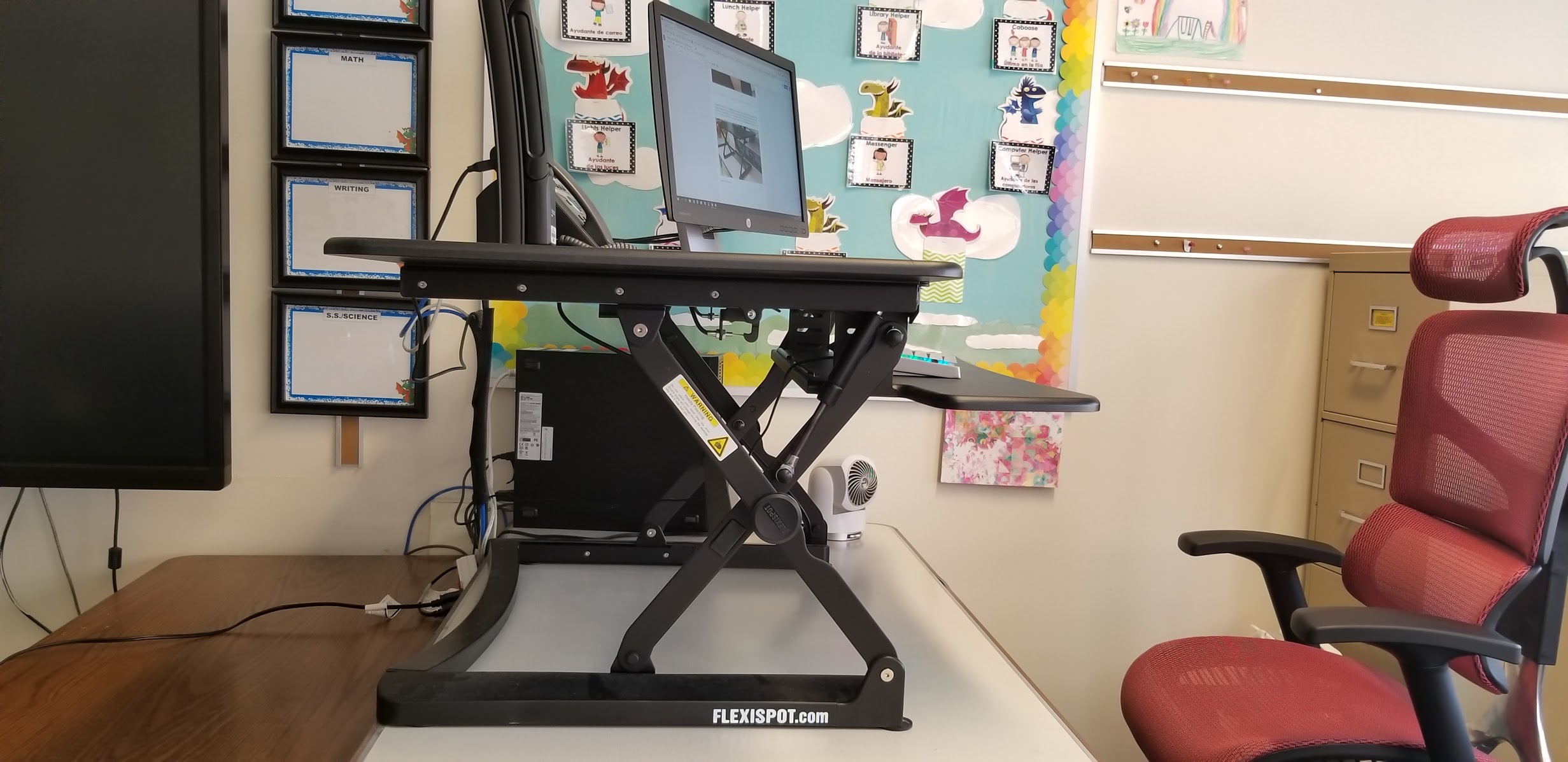 Flexispot M3B Standing Desk Riser Review PC Perspective