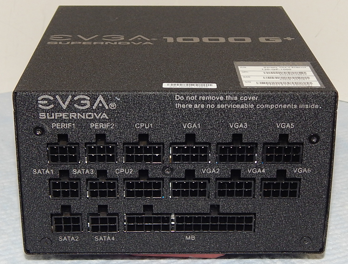 EVGA SuperNOVA 1000W G1+ Power Supply Review PC Perspective