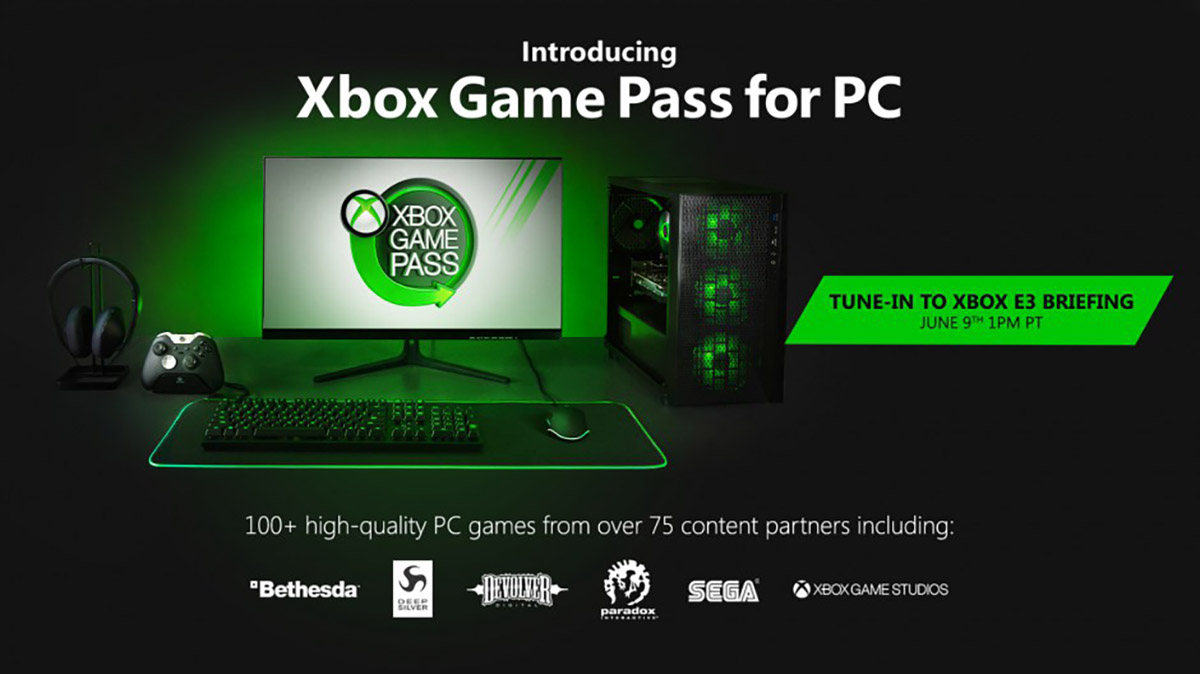Microsoft Announces Game Pass for PC, Details Revealed at E3
