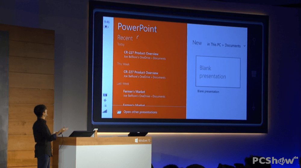 Windows 10 enthält kostenloses Office PCShow.de