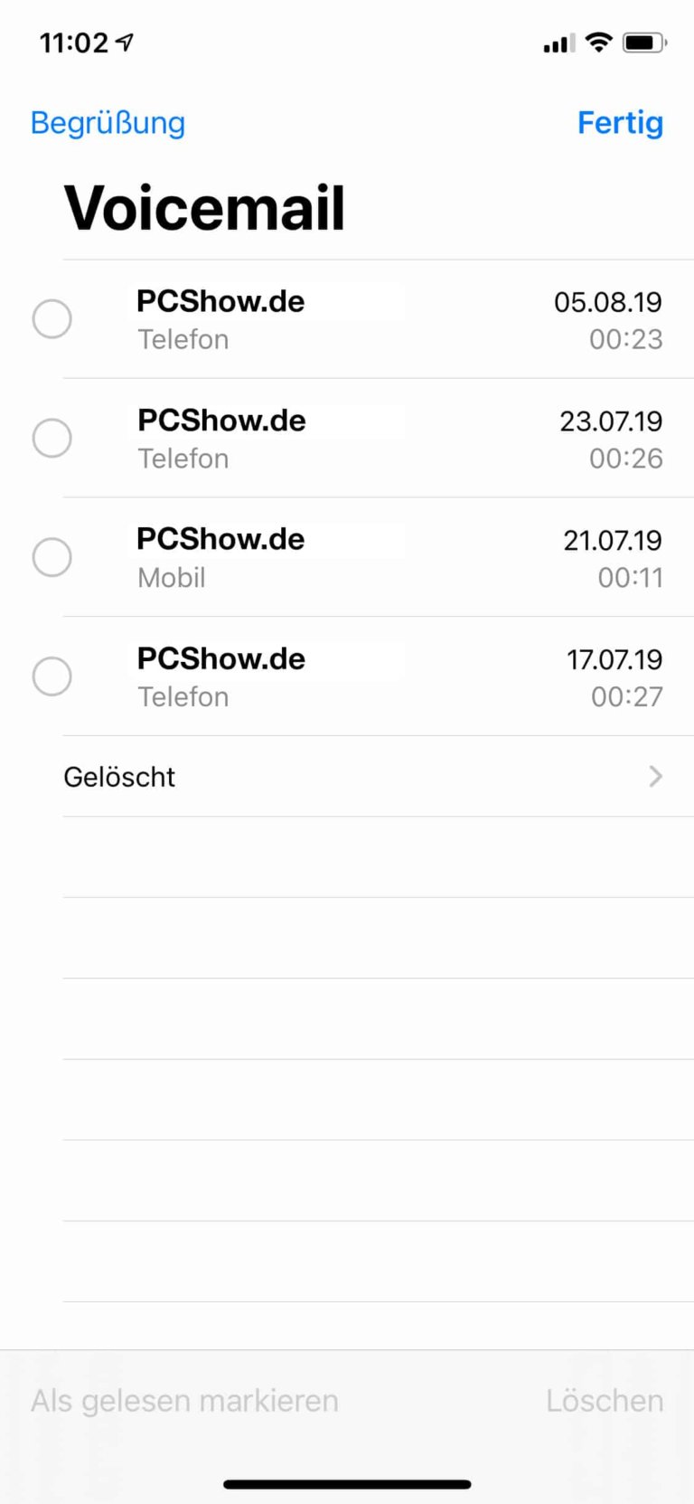 iPhone Mailbox abhören So einfach funktioniert es! PCShow.de